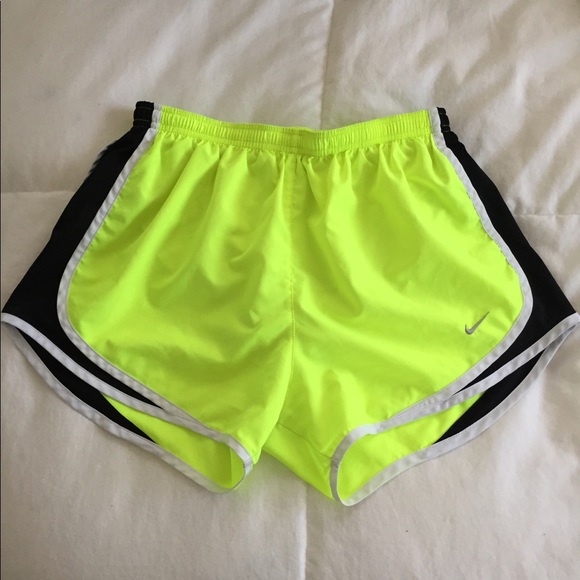 Nike Pants - Neon Green Nike Tempo Shorts
